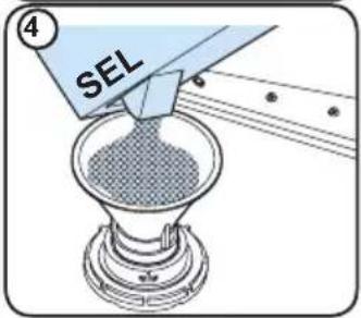 CONTINENTAL EDISON CELV13453PS1 - Remplissage du compartment de sel - 4