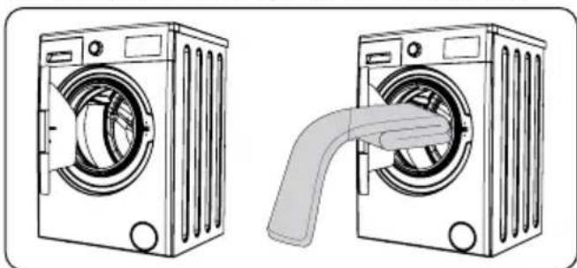CONTINENTAL EDISON CELL10140S1 - Insertion du linge dans la machine - 1
