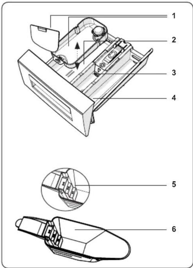 CONTINENTAL EDISON CELL10140S1 - Tiroir à produits lessiviels - 2