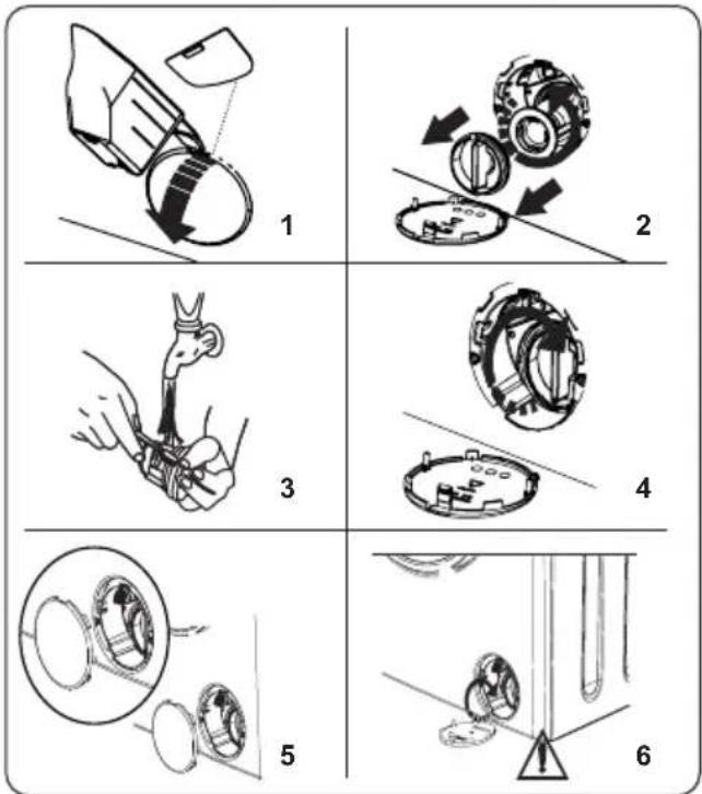 CONTINENTAL EDISON CELL10140S1 - Filtrage de la pompe de vidange - 1
