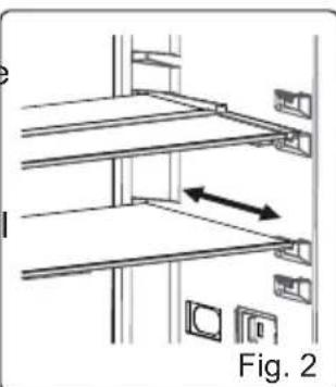 CONTINENTAL EDISON CEFC324B - Estante de Cristal Ajustable - 2
