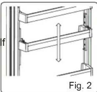 CONTINENTAL EDISON CEFC324B - Adjustable Door Shelf (In some models) - 3