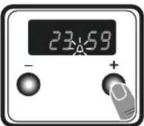 CONTINENTAL EDISON CECG6065FCB - Ajuste de hora com aviso sonoro - 2