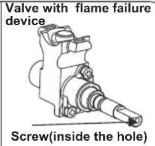 CONTINENTAL EDISON CECG6065FCB - Adjusting the minimum flame position: - 2