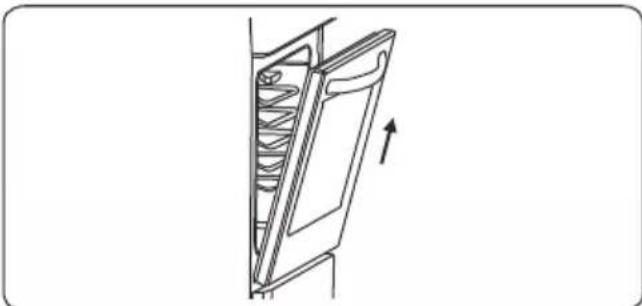 CONTINENTAL EDISON CECG6065FCB - Removal of the Oven Door - 3