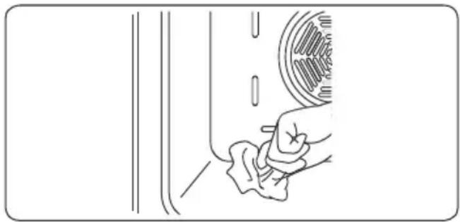 CONTINENTAL EDISON CECG6065FCB - Cleaning the Inside of the Oven - 1