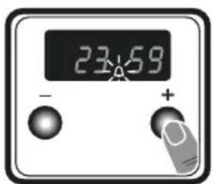 CONTINENTAL EDISON CECG6065FCB - Ajuste de tiempo de advertencia sonora El tiempo de advertencia sonora se pueda establecer en cualquier valor entre 0:00 y 23:59 horas. El tiempo de advertencia sonora solo sirve para recibir una advertencia. El hora no seactivará con esta función. - 2