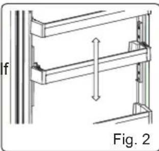 CONTINENTAL EDISON CEFC324S - Adjustable Door Shelf (In some models) - 3
