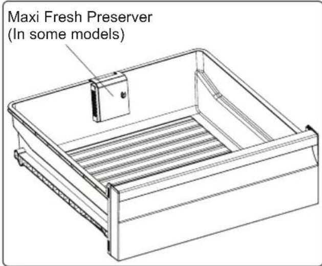 CONTINENTAL EDISON CEFC324S - Maxi-fresh preserver (In some models) - 2