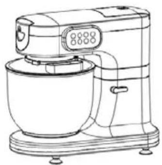 CONTINENTAL EDISON CEFM118N - Operation in Robotic Mixer Mode: Locking the mixing bowl - 6