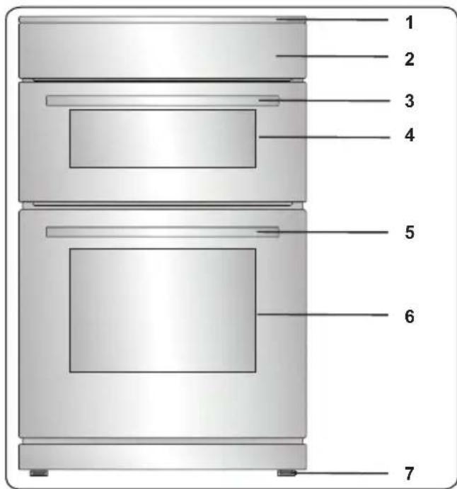 CONTINENTAL EDISON CECDF6060IX - List of Components - 1