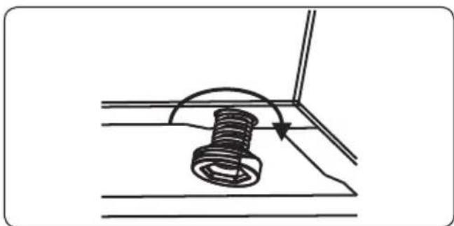 CONTINENTAL EDISON CECDF6060IX - Regolazione dei piedini - 1