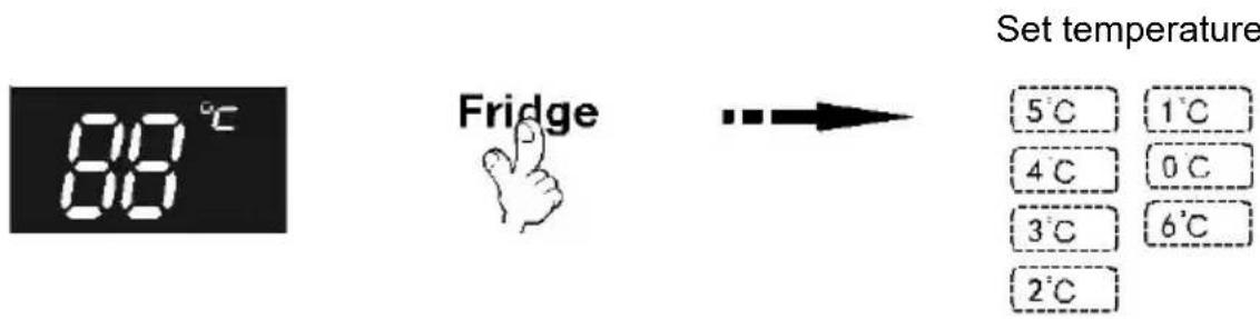 CONTINENTAL EDISON CERA612APPB - REFRIGERATOR COMPARTMENT SETTINGS - 1