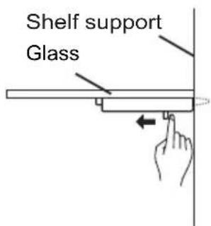 CONTINENTAL EDISON CERA612APPB - Glass shelves - 1