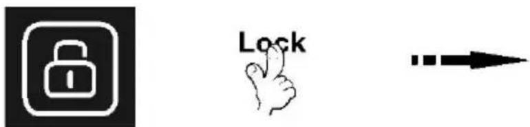 CONTINENTAL EDISON CERA612APPB - LOCK / UNLOCK" BUTTON - 1