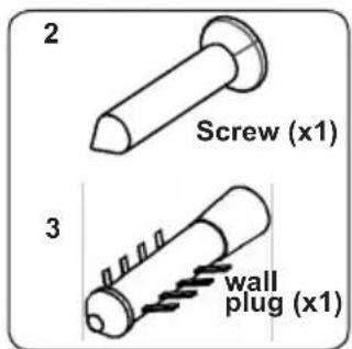 CONTINENTAL EDISON CECI3Z5060WP - Anti-tilting kit - 2
