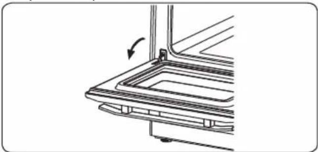 CONTINENTAL EDISON CECI3Z5060WP - Rimozione dello sportello del forno - 1