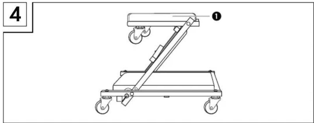 POWERFIX PRW 2 A1 - Transformation de la planche à roulettes en tabouret - 2