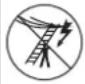 POWERFIX 1110531401 - - Avvertenze per la sicurezza relative all'utilizzo della scala - 8