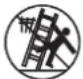 POWERFIX 1110531401 - - Sicherheitshinweise zur Benutzung der Leiter - 4