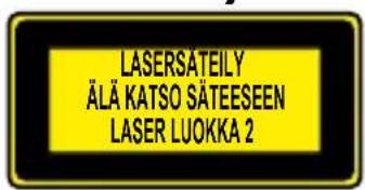 POWERFIX HG00304 - Lasersäteilyn aiheuttama vaara - 1
