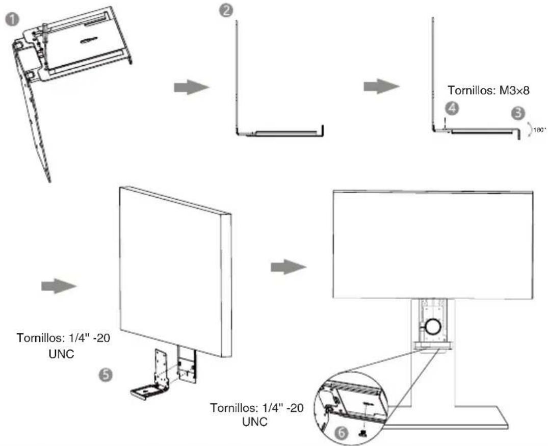 Yealink UVC86 - - Montar en un soporte de TV (TV Mount2) - 1