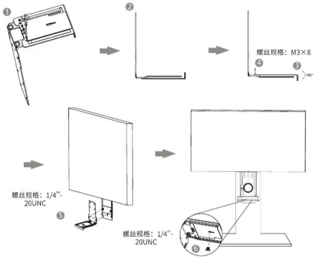 Yealink UVC86 - - 安装至电视挂架 - 1