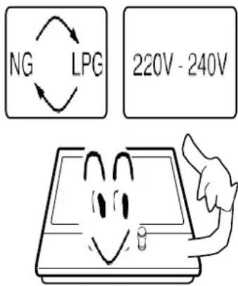 NG LPG 220V - 240V