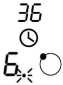 CONTINENTAL EDISON CETI3BFLEX - - Setting the timer to turn off one of the foci - 5