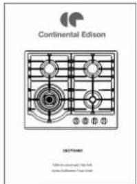 CONTINENTAL EDISON CECTG4BD - Accessoires - 4