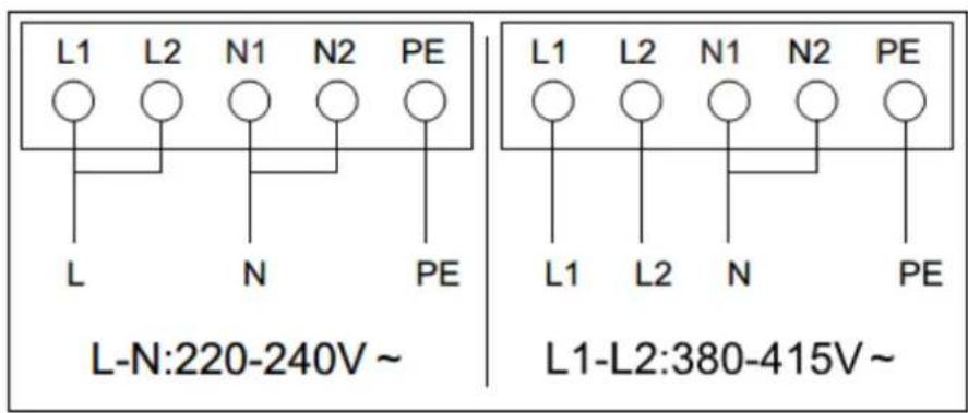 CONTINENTAL EDISON CETI4Z70FLEX - Branchements électriques - 2