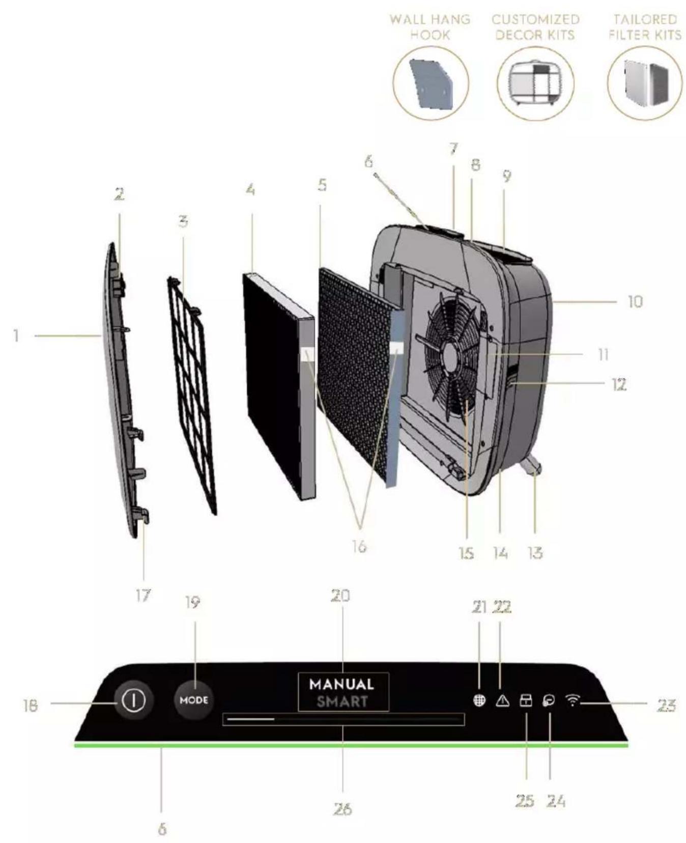 ELECTROLUX Well A7 WA71305GY - VOR DEM START - 1
