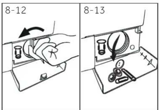 HAIER HW08CP1439NS - Filtre de la pompe - 2