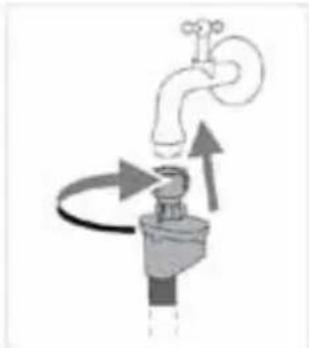 INVENTUM VWM9001W - CONNECTING THE WATER SUPPLY HOSE - 2