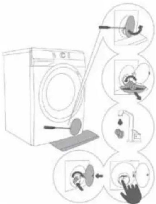 INVENTUM VWM9001W - WAARSCHUWING! - 1