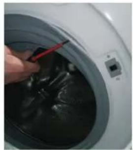 HAIER HW80B1239 - CHIUSURA DISICUREZZA DELLO SPORTELLO | TIPO 2 UTENSILI-CACCIAVITE A CROCE, PINZA, CACCIAVITE PIATTO - 11