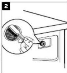 INVENTUM VWM9001B - DEN EINCLASSFILTER AUF DER RÜCKSEITE DES GERÄTS REINIGEN - 2