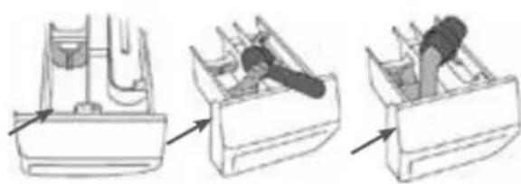 INVENTUM VWM9001B - À L'AIDE D'UN TIROIR DISTRIBUTEUR - 1