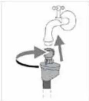 INVENTUM VWM9001B - DEN WASSERZULAUFSCHLAUCH ANSCHLIESSEN - 2