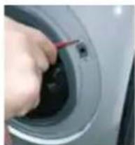 HAIER HW010CP1439N - ЗАТВАРЯНЕ НА ВРАТА | ТИП 1 ИНСТРУМЕНТИ - КРЪСТОВА ОТВЕРТКА, КЛЕЩИ, ПЛОСКА ОТВЕРТКА - 4