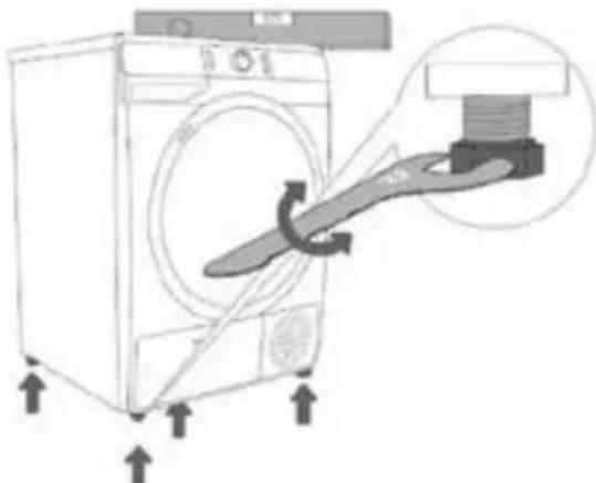 INVENTUM VDW9001W - EXTERNE AFVOERSLANG INSTALLEREN (INBEGREPEN) - 3