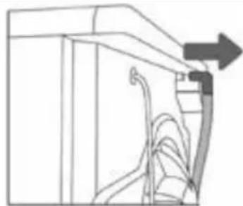 INVENTUM VDW9001W - EXTERNE AFVOERSLANG INSTALLEREN (INBEGREPEN) - 1
