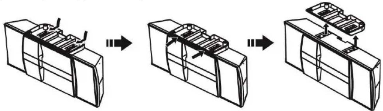 Trevi HCV 10D35 DAB - MONTAGGIO/SMONTAGGIO PIEDISTALLO (Vedi illustrazioni) - 2