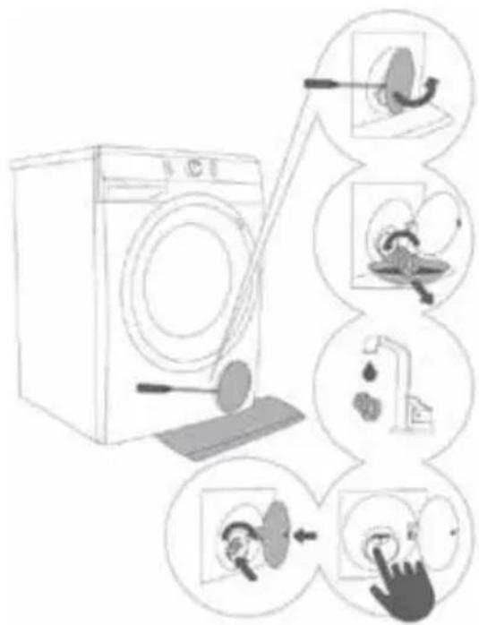 INVENTUM VWM8001W - WARNUNG! - 1