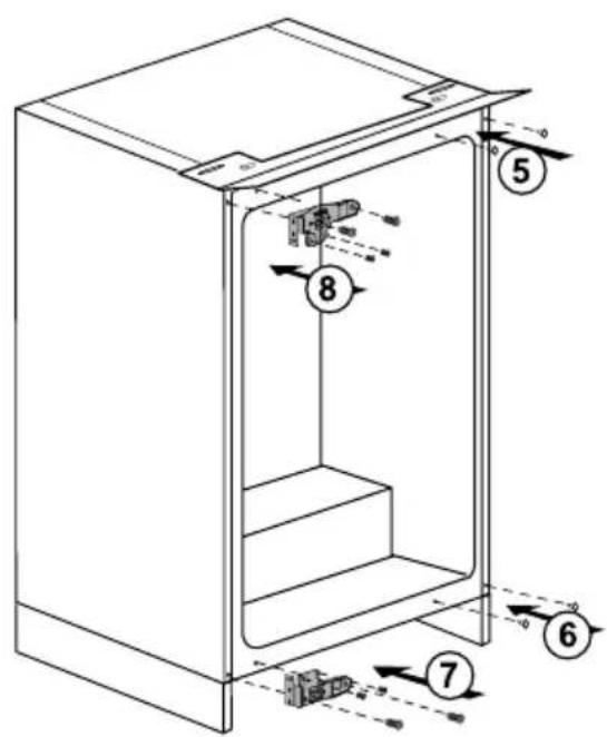 BEKO B 1803 N - De deuren omkeren - 3