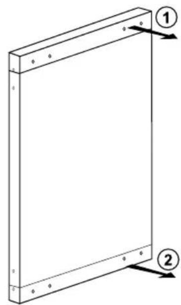 BEKO B 1803 N - De deuren omkeren - 2