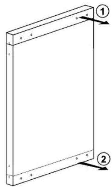 BEKO B 1803 N - Reversing the doors - 2