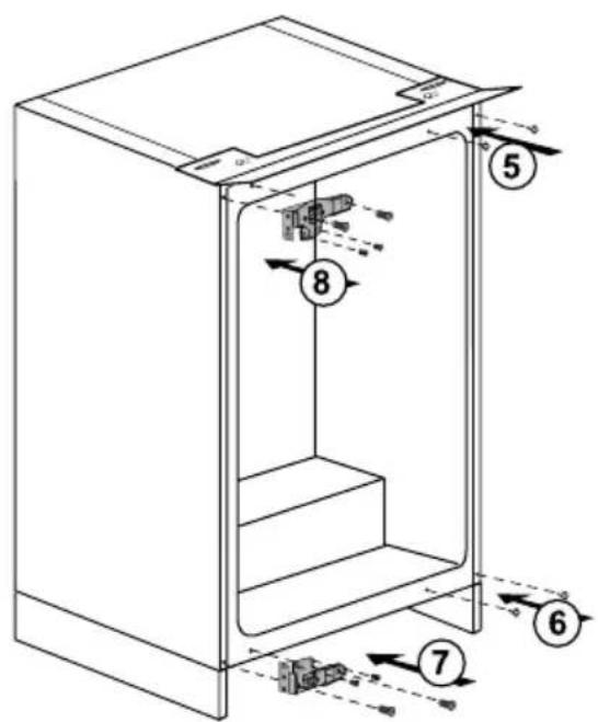 BEKO B 1803 N - Türanschlag umkehren - 3