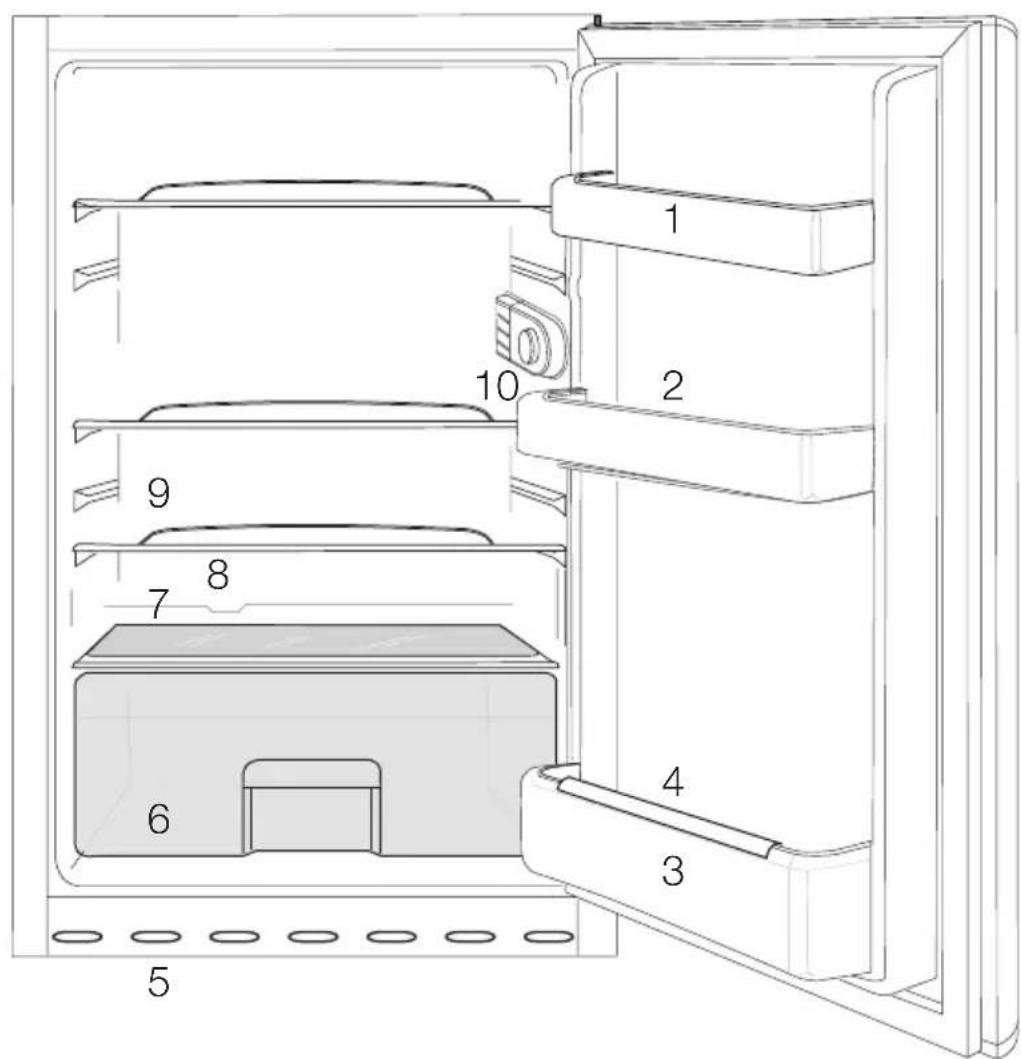 BEKO B 1803 N - Your refrigerator - 1