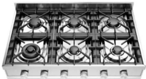 ILVE HCB70CN - Utilisation correcte des grilles - 3